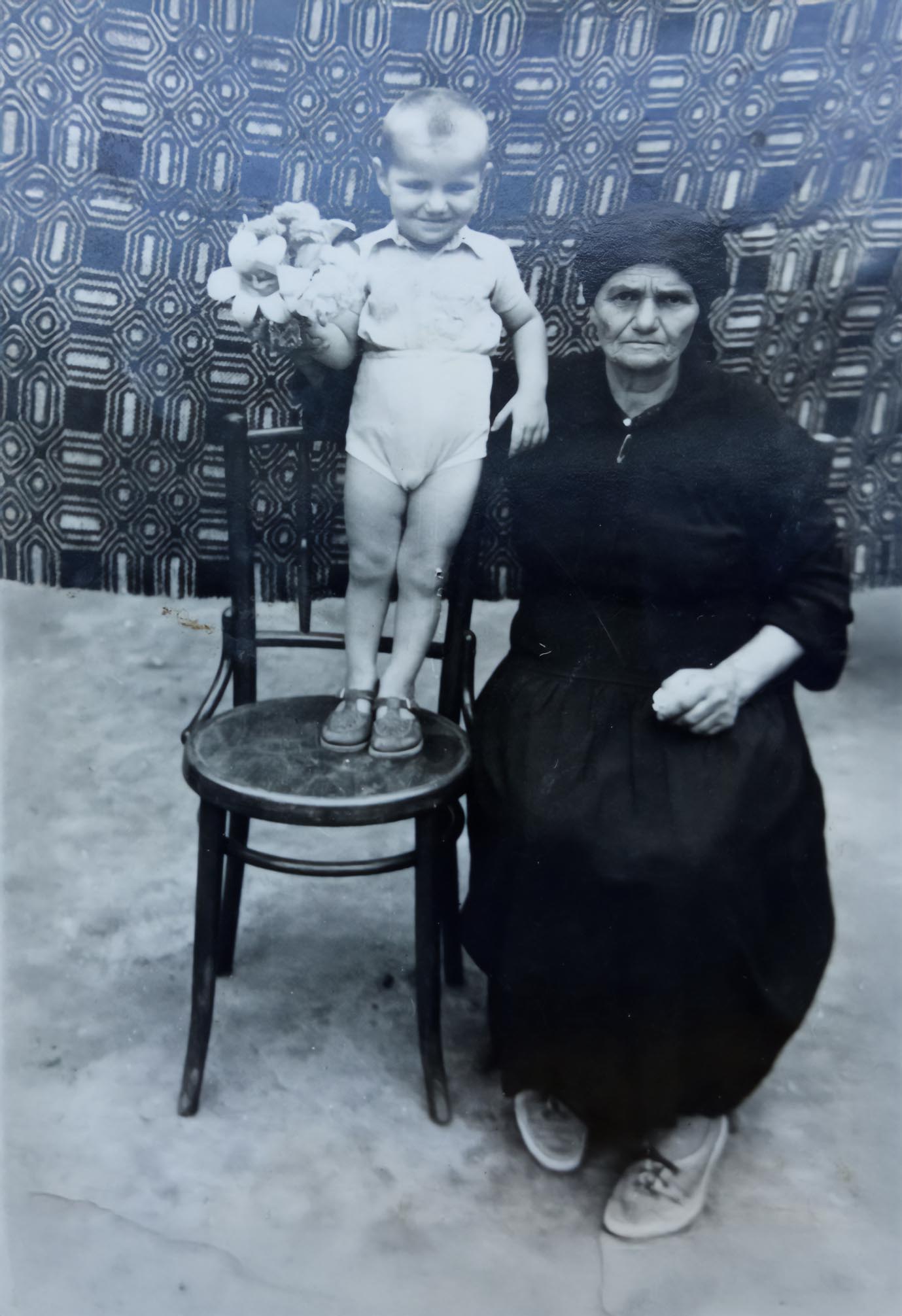 No_3_Valerică and his grandmother Maria Sora No_3_Valerică and his grandmother Maria Sora
