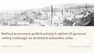 Conference: Periodic Memory (conference from the series Book Culture of the 19th Century), Jindřichův Hradec, 20–21 October 2021
